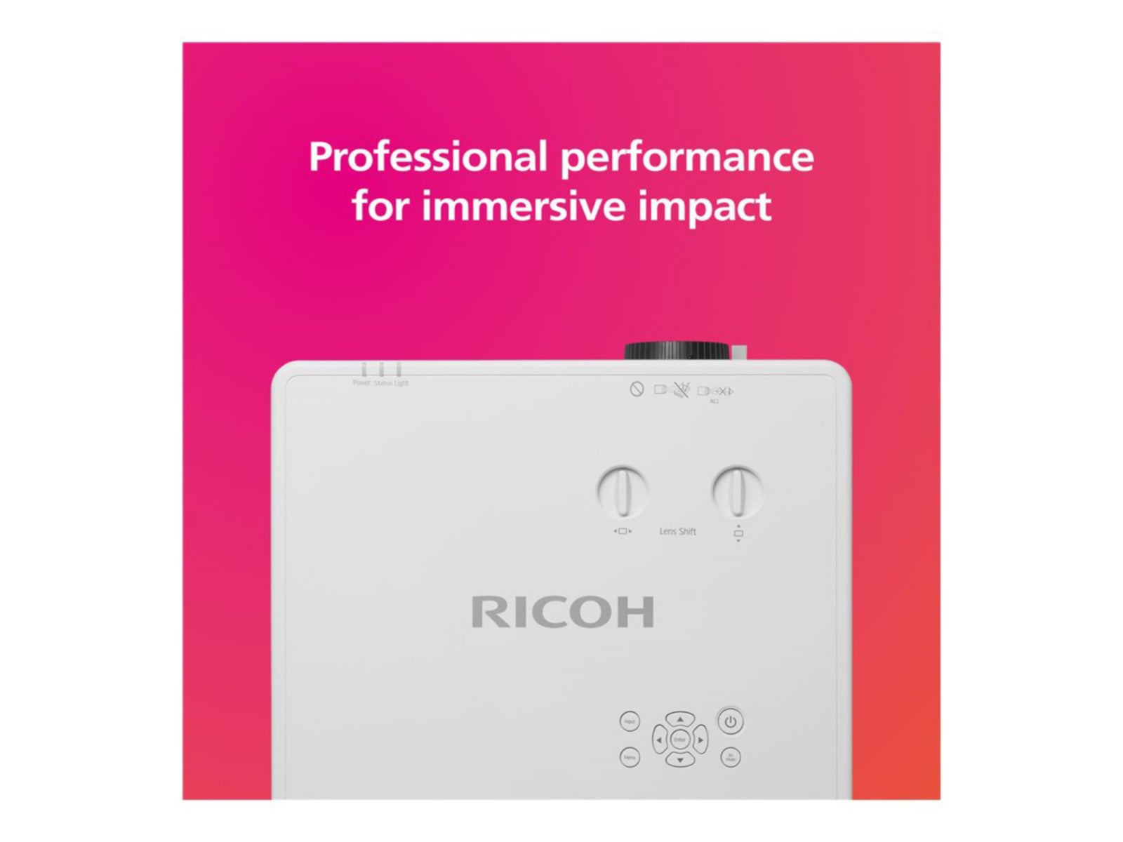 Proyector Ricoh PJ WUL6760 - vista 3