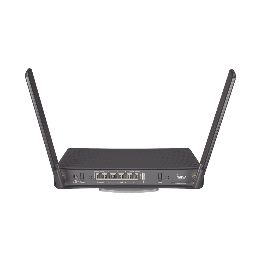 Router inalámbrico de doble banda MikroTik RBD53IG-5HACD2HND hAP ac 3 5 puertos