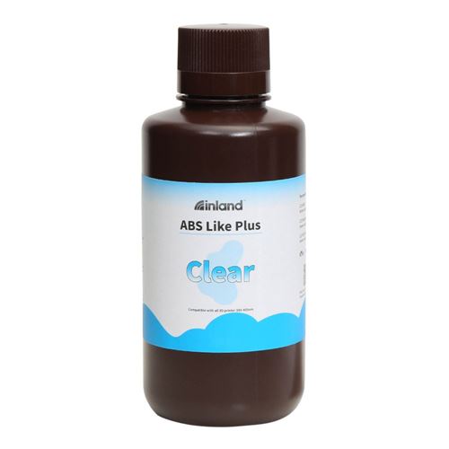 Resina 3D Inland Tipo ABS Plus Transparente 1.0 kg — vista frontal