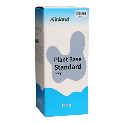 Resina 3D Inland Vegetal Biodegradable Gris 1.0 kg — vista en diagonal