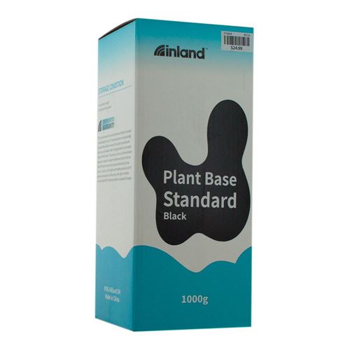 Resina 3D Inland Vegetal Biodegradable Negro 1.0 kg — vista en diagonal