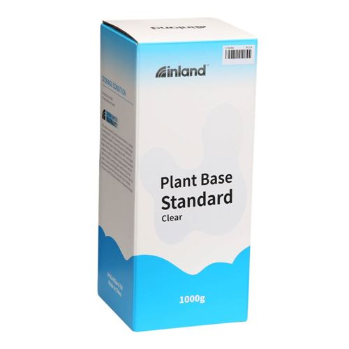 Resina 3D Inland Vegetal Biodegradable Transparente 1.0 kg — vista en diagonal