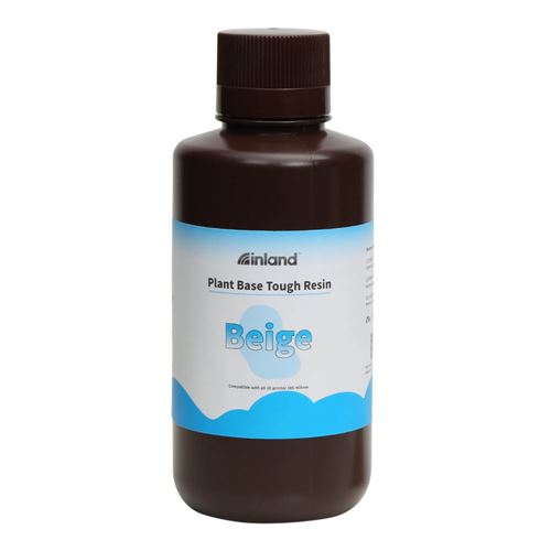 Resina 3D Inland Vegetal Reforzada Biodegradable Color piel 1.0 kg — vista frontal