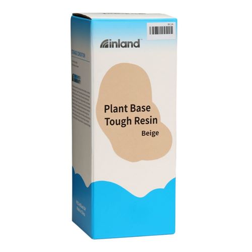Resina 3D Inland Vegetal Reforzada Biodegradable Color piel 1.0 kg — vista en diagonal