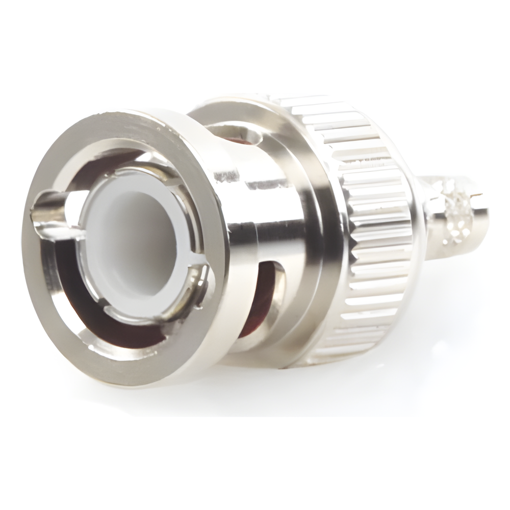 Conector BNC Macho de Anillo Plegable RF Industries RFB-1106-2