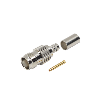 Conector TNC Hembra de Anillo Plegable RF Industries RFT-1217-X