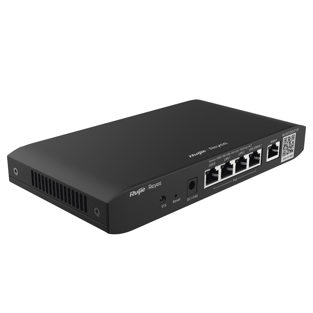 Router Administrable Cloud Ruijie RG-EG105G-V3 3 puertos