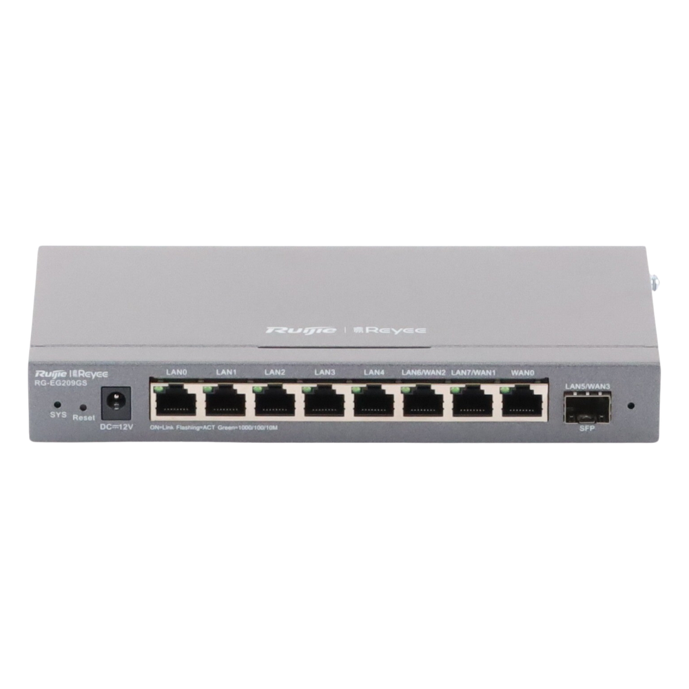 RG-EG209GS Router Administrable Ruijie RG-EG209GS 9 puertos 1 GB