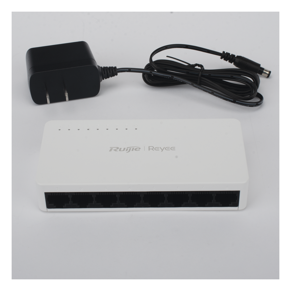 Switch non-PoE de 8 puertos 10 Ruijie RG-ES08G-L