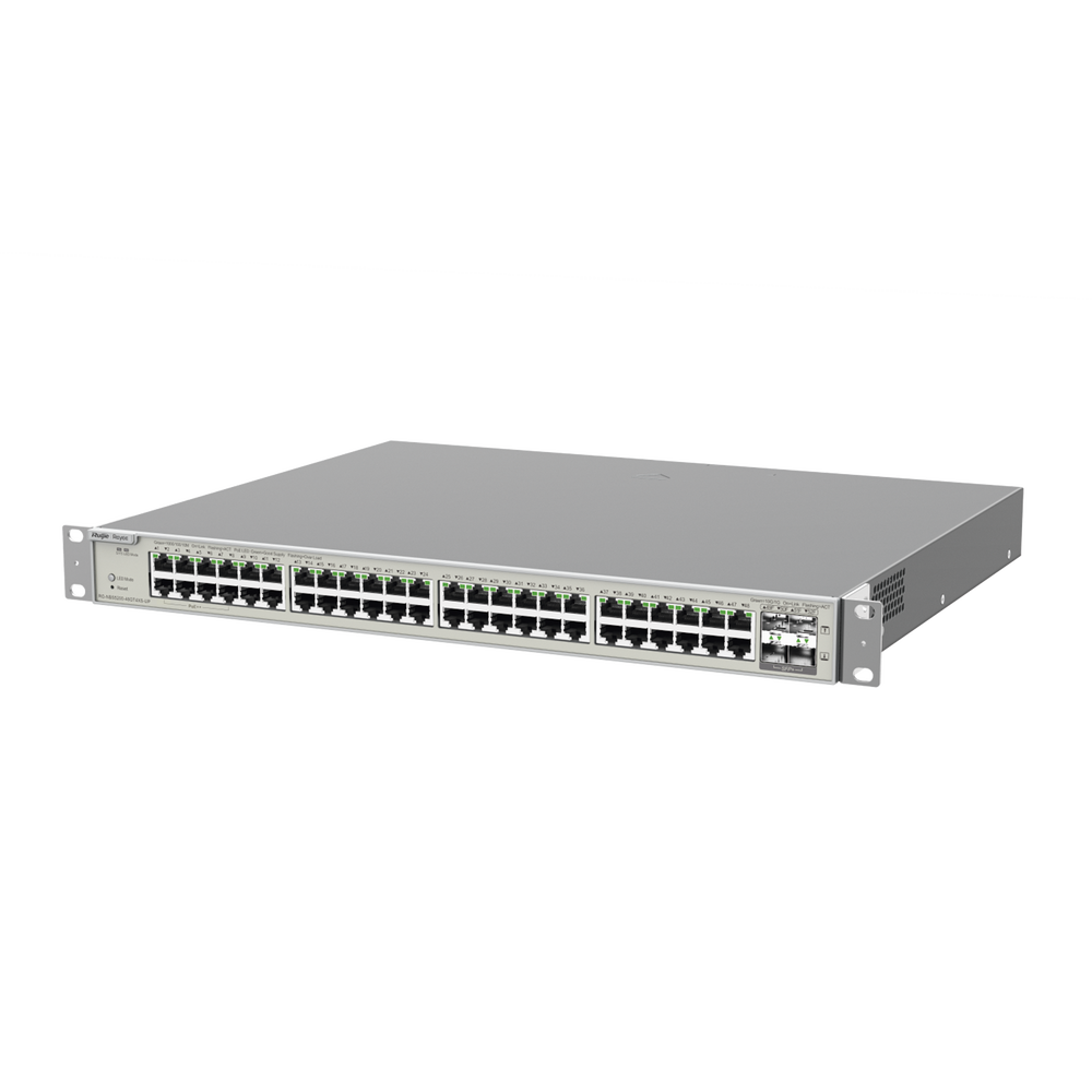 Switch PoE de Capa 3 Ruijie RG-NBS5200-48GT4XS-UP 48 puertos