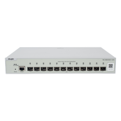 Switch Administrable Full Aggregation Capa 3 Ruijie RG-NBS5500-12XS 12 puertos