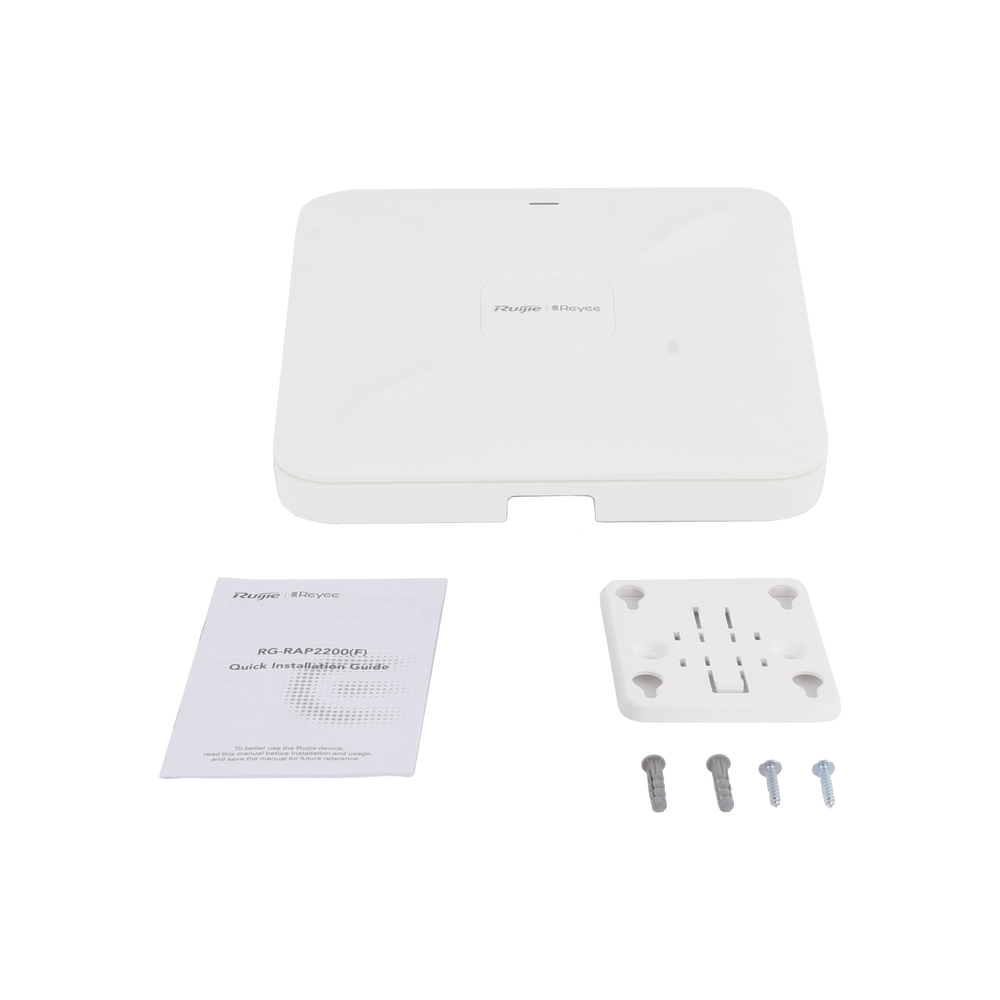Punto de acceso Wi-Fi 5 de techo Ruijie RG-RAP2200(F)