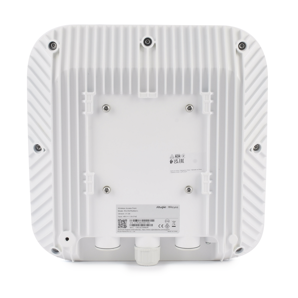 Punto de acceso Wi-Fi 6 direccional Ruijie RG-RAP6260(H)-D