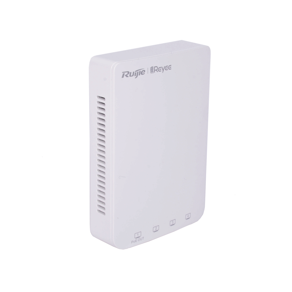 Punto de acceso Wi-Fi 5 de pared Ruijie RGRAP1200P 5 puertos