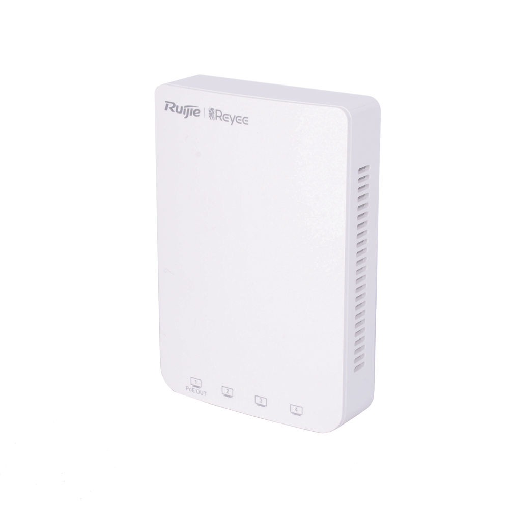Punto de acceso Wi-Fi 5 de pared Ruijie RGRAP1200P 5 puertos