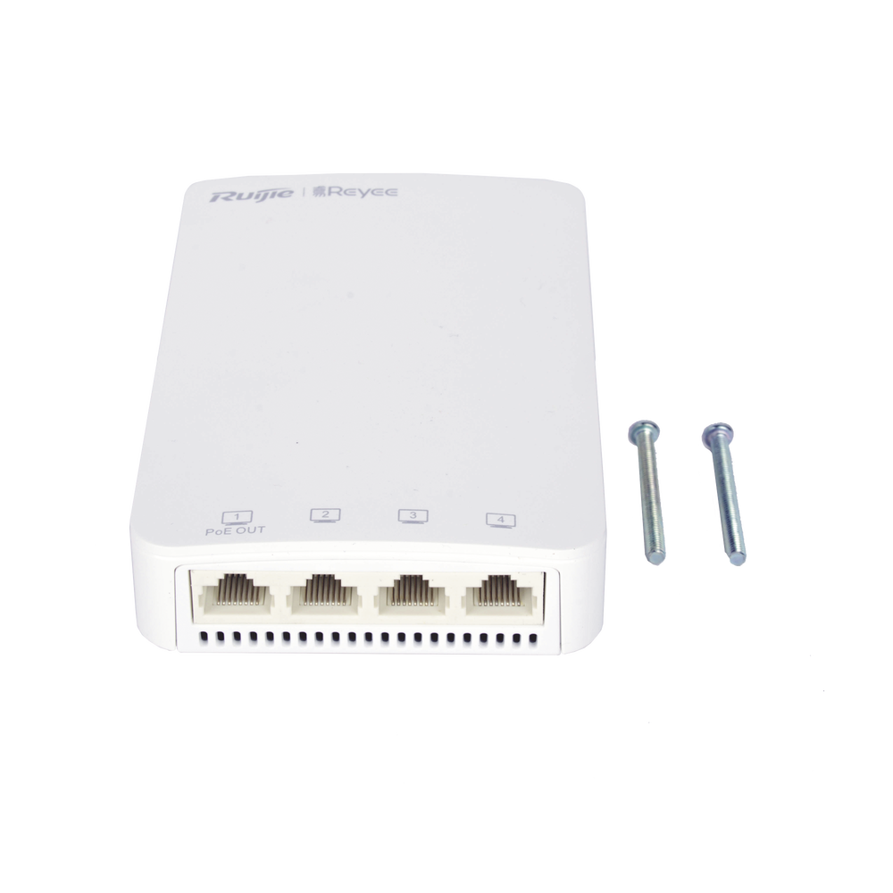Punto de acceso Wi-Fi 5 de pared Ruijie RGRAP1200P 5 puertos