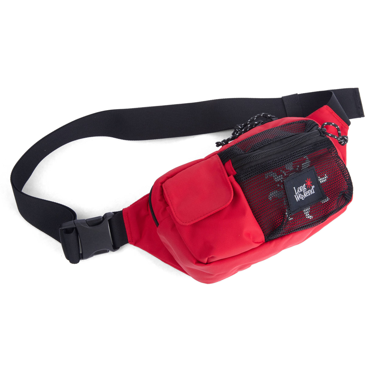 Riñonera Long Weekend Monterey Sling (Rojo, 2L) - puertos y conexiones