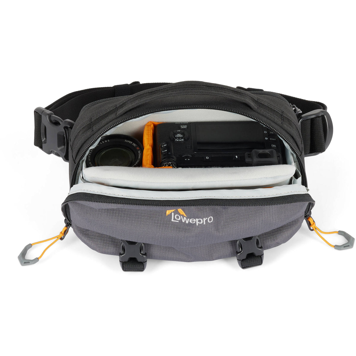 Riñonera Lowepro Trekker Lite HP 100 (Gris) - vista trasera