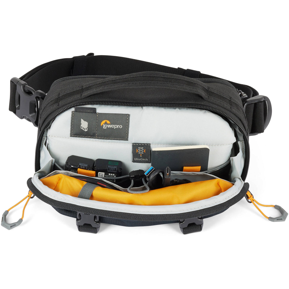 Riñonera Lowepro Trekker Lite HP 100 (Negro) - vista lateral