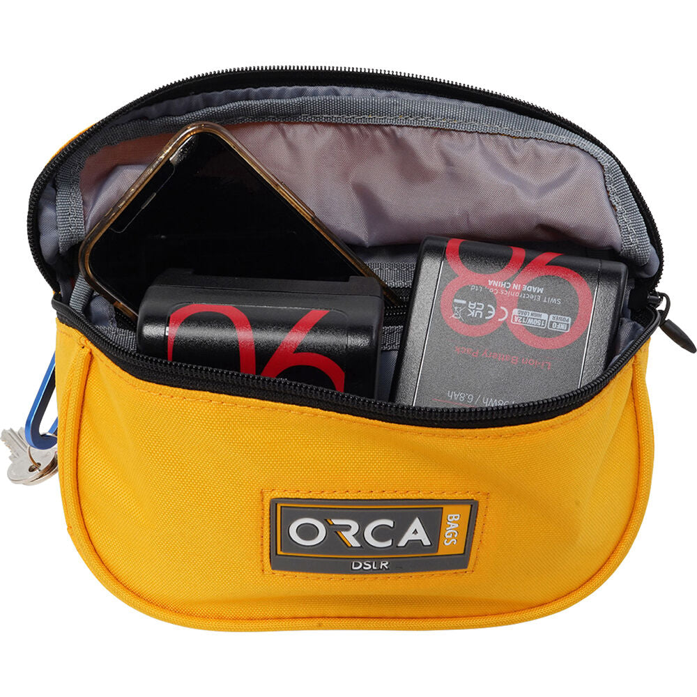 Riñonera ORCA Accessories Waist Pouch (Amarillo) - vista frontal