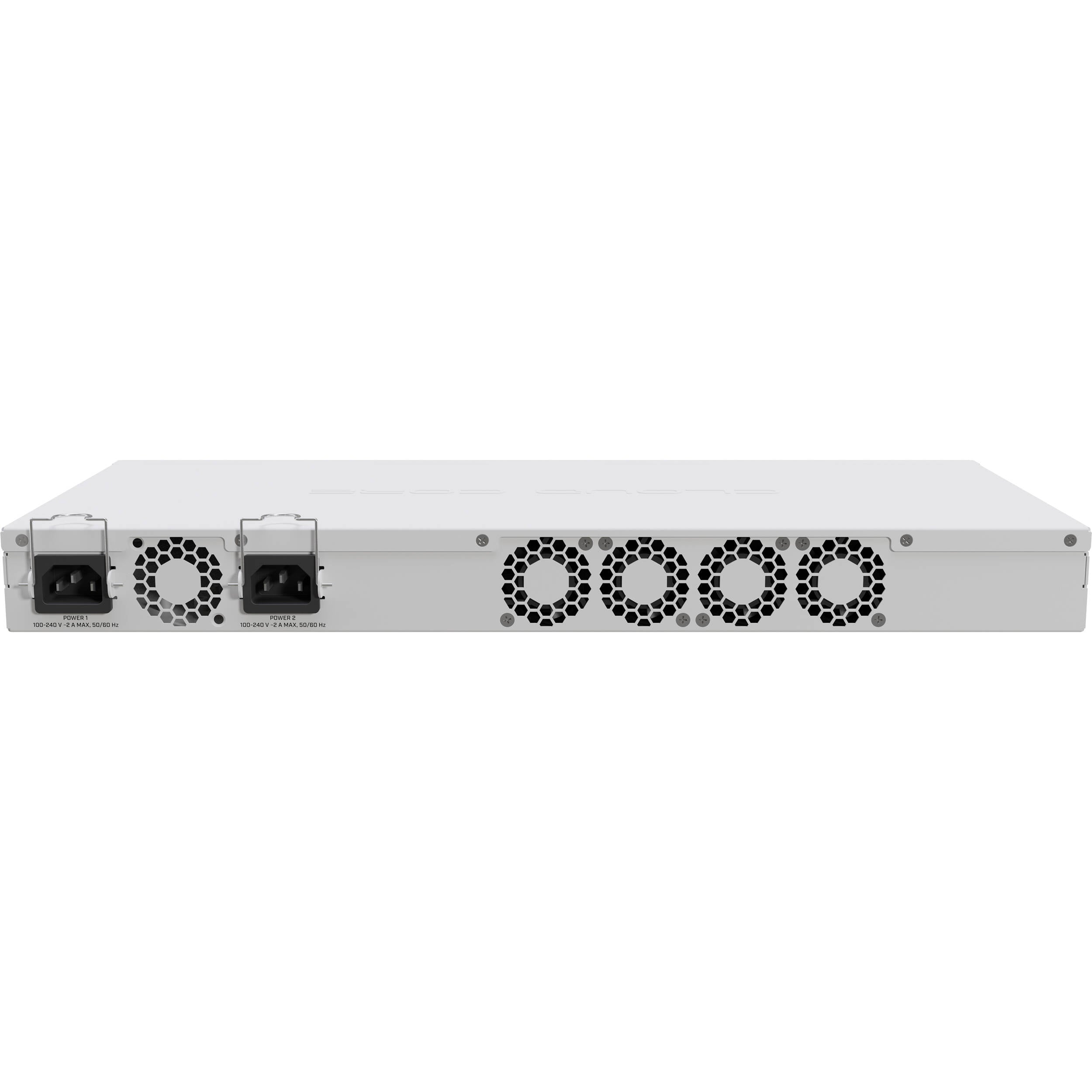 Router MikroTik CCR2116-12G-4S+ 12-Port Gigabit Managed Network Router - vista lateral