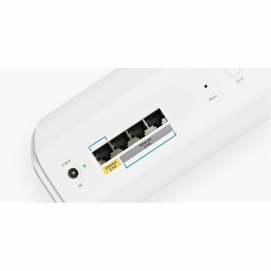 Router Netgear Orbi RBE773 Wi-Fi 7 IEEE 802.11be Ethernet Wireless Router - vista 5