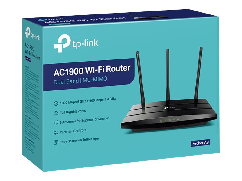 Router TP-Link Archer A8 - vista 3