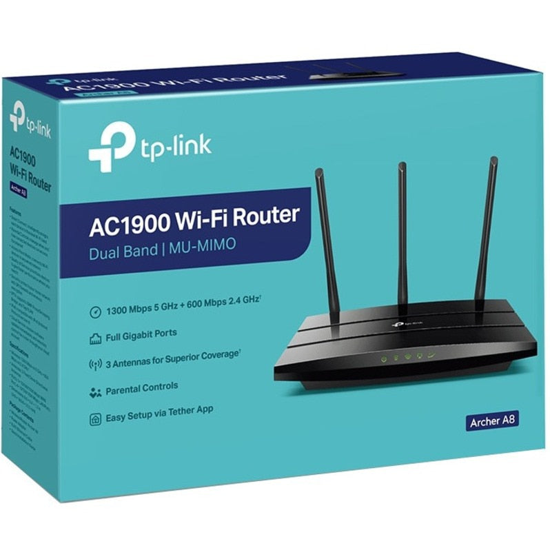 Router TP-Link Archer A8 - vista 5