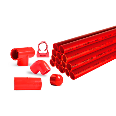 Kit de Tubería para Sistema de Detección Safe Fire Detection RP5240 15 m