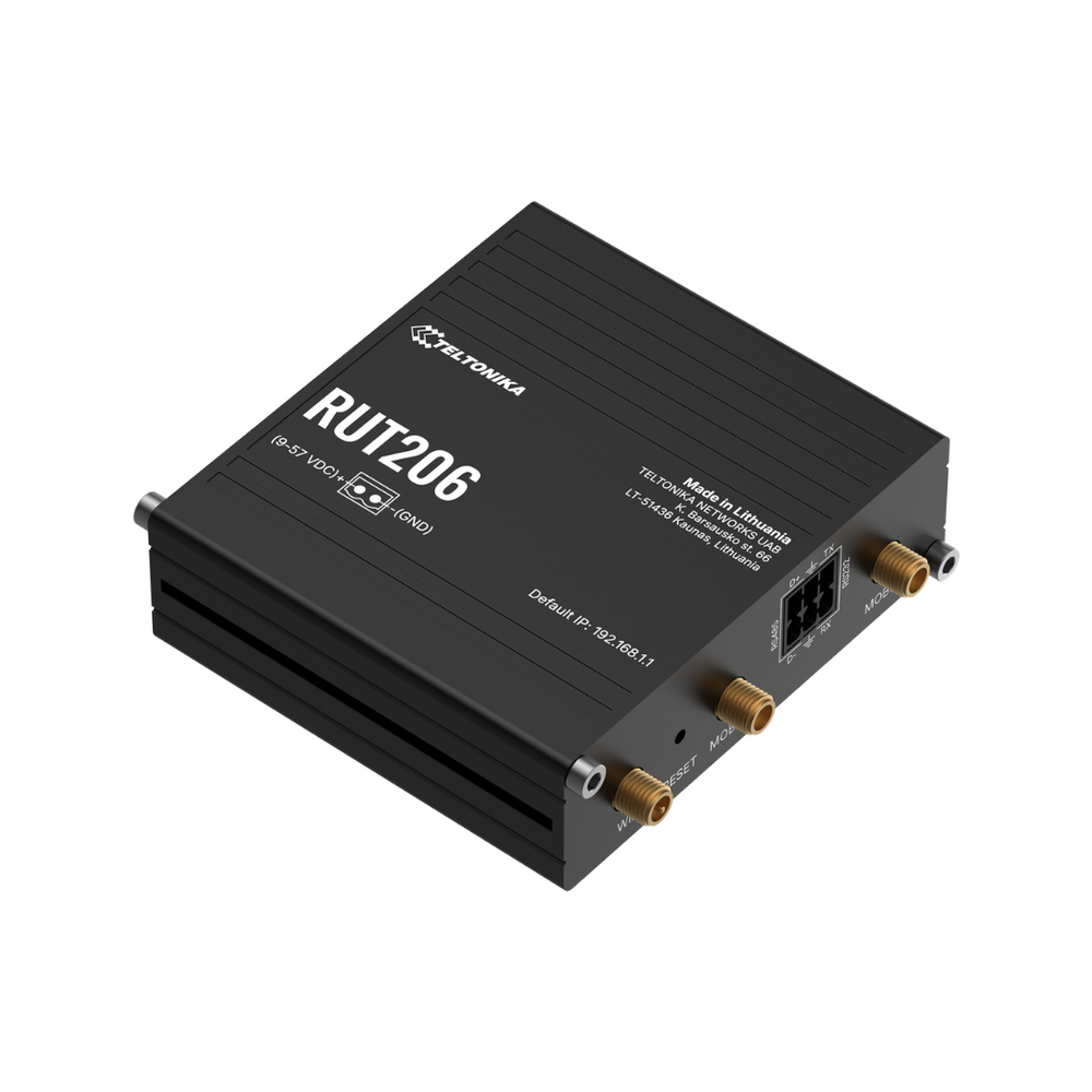 Router 4G Industrial Conectividad 4G Cat 4 Teltonika RUT206