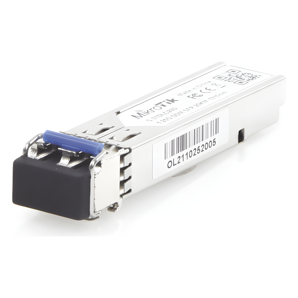Transceptor MiniGbic SFP 1.25G LC Mikrotik S-31DLC20D Dúplex