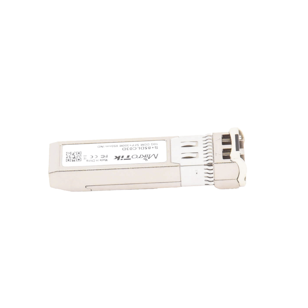 Transceptor MiniGbic SFP+ 10G LC Mikrotik S+85DLC03D Dúplex