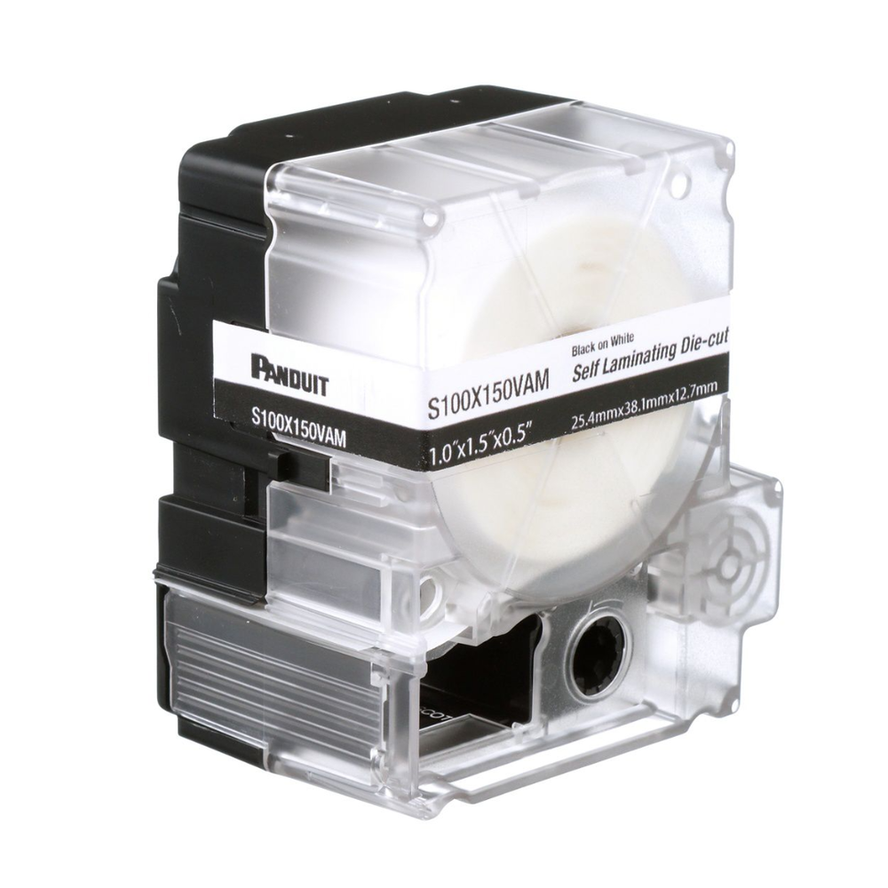 Casete de 175 Etiquetas Autolaminadas de 25.4 Panduit S100X150VAM Blanco