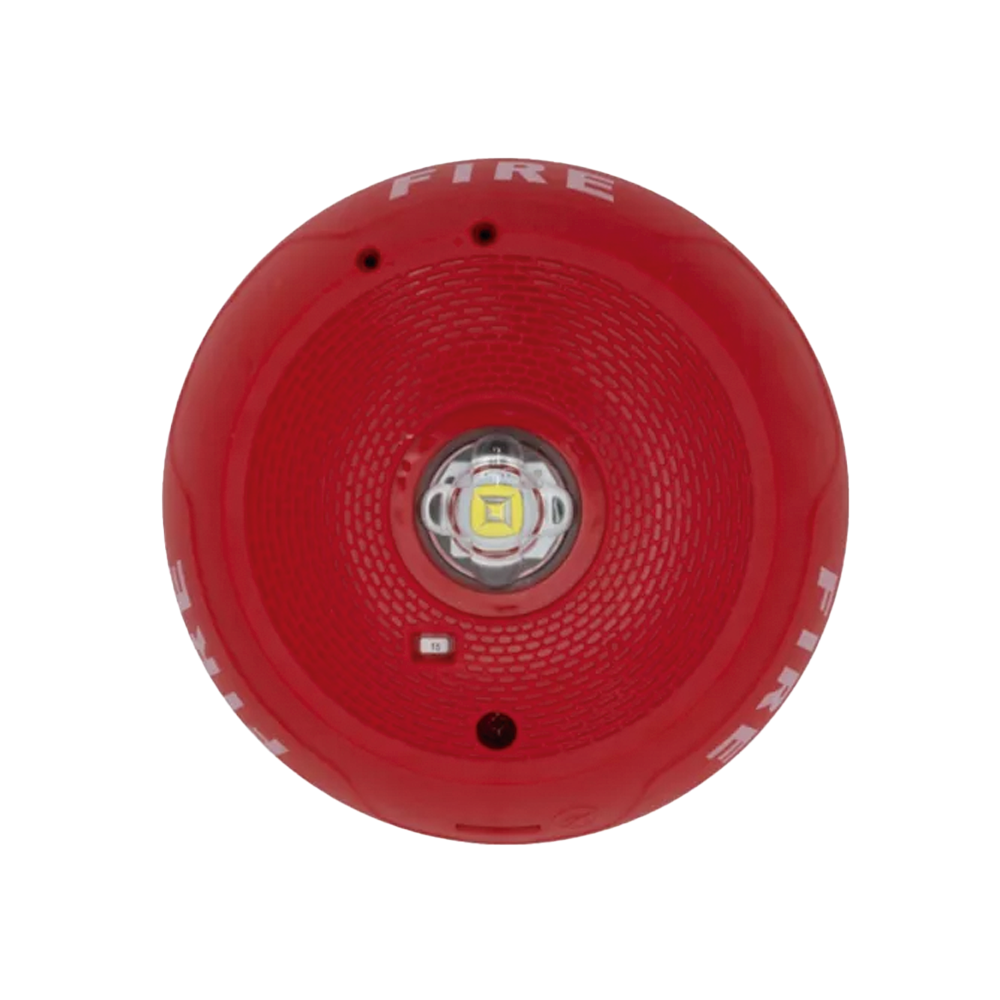 Lámpara LED Estroboscópica System Sensor SCRLED 2 hilos Rojo