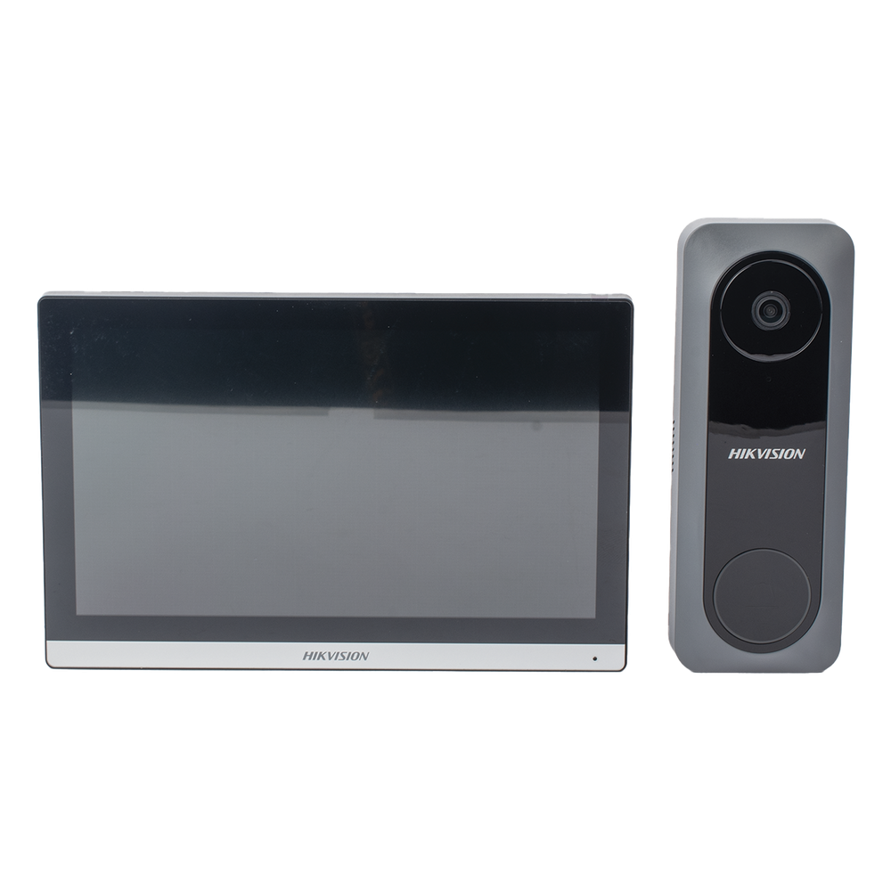 Videoportero Hikvision - Frente de Calle para Exterior de Policarbonato - 720p (1 Megapíxel )130° de Visión (Gran Angula