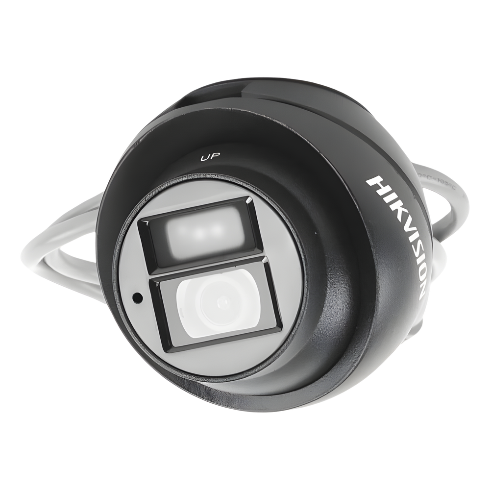 Cámara de Seguridad Hikvision - Cámara Móvil TURBO 1080P - Lente 2.1 mm - Conexión Tipo Aviación - Diseño Antivibración