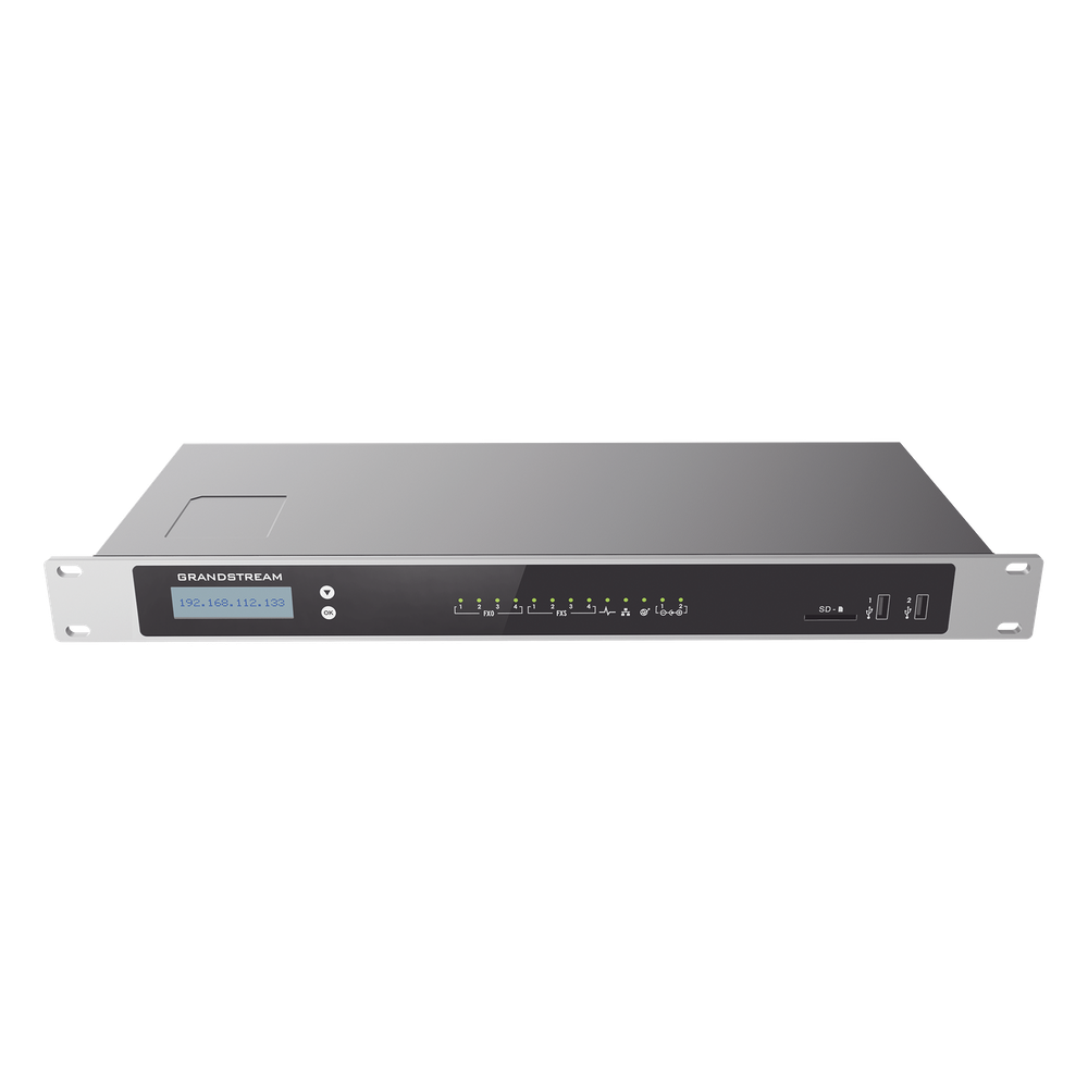Central Telefónica IP Grandstream UCM6304 2000 Usuarios 300 Llamadas Simultáneas