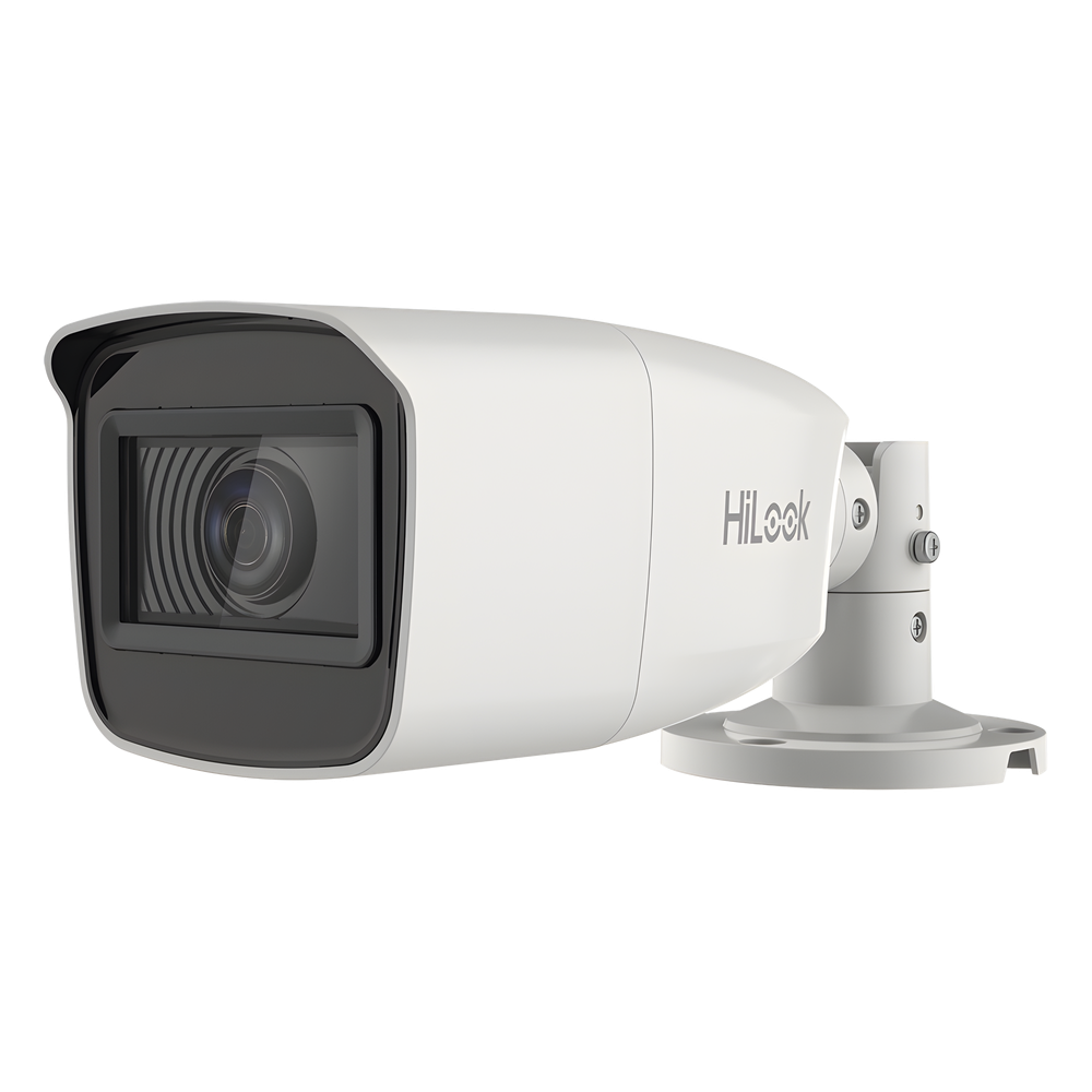 Cámara de Seguridad HiLook by Hikvision - Bala TURBOHD 2 Megapixel (1080p) - Lente Var. 2.8 a 12 mm - CLIMAS EXTREMOS -