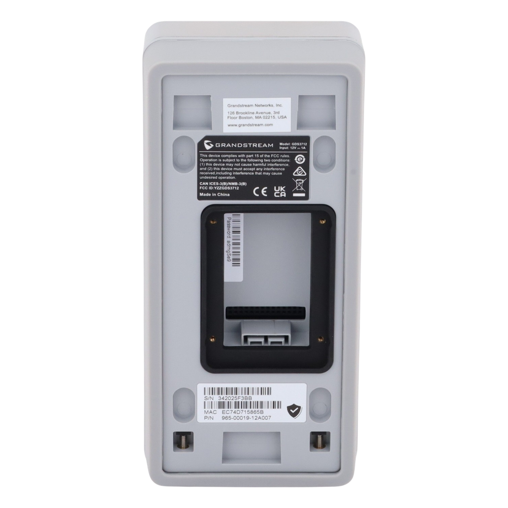 Videoportero Grandstream GDS3712 PoE