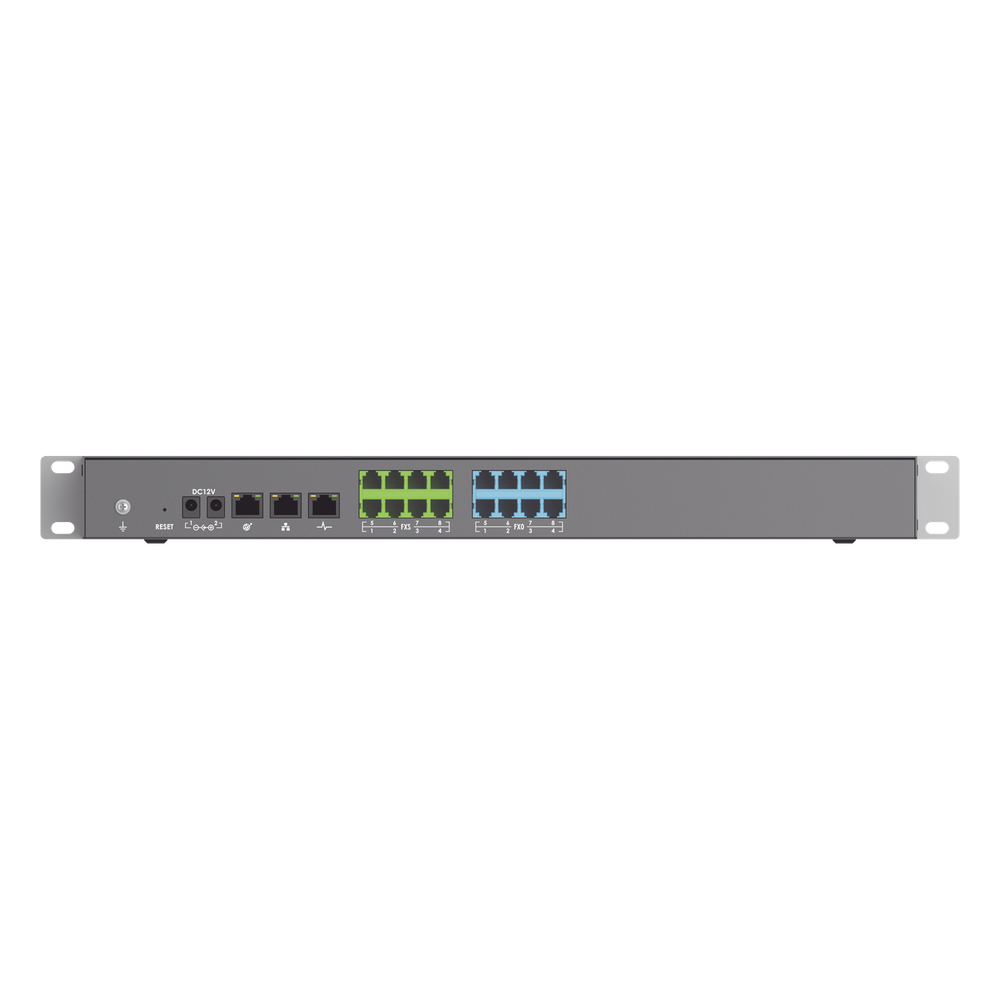 Central Telefónica IP Grandstream UCM6308 3000 Usuarios 450 Llamadas Simultáneas