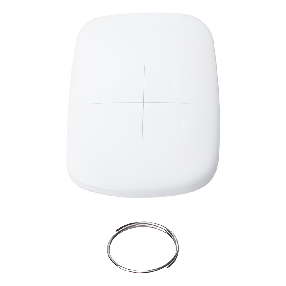 Accesorio de Alarma Hikvision - (AX PRO) Control Remoto para Armado y Desarmado - DS-PKF1-WB(B)