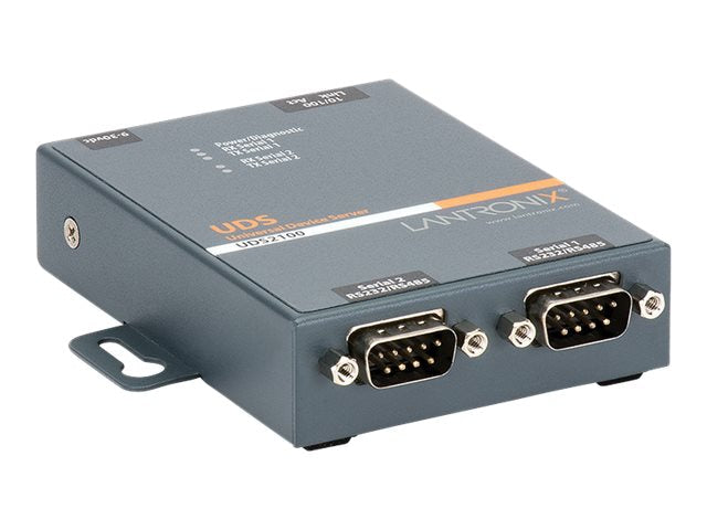 Servidor de Dispositivos Lantronix Device Server UDS2100 Two Port Serial (RS232/ RS422/ RS485) to IP Ethernet - vista 2