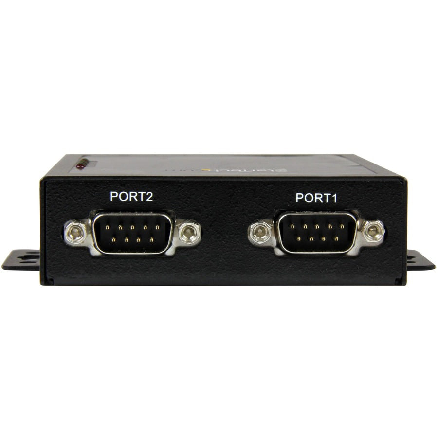 Servidor de Dispositivos StarTech.com StarTech 2 Port Serial-to-IP Ethernet Device Server - vista 2