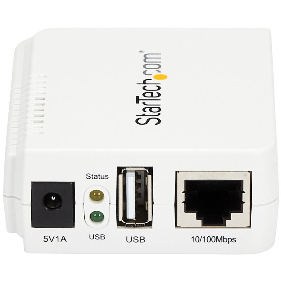 Servidor de Impresión StarTech.com StarTech 1 Port USB Wireless N Network Print Server - vista 2