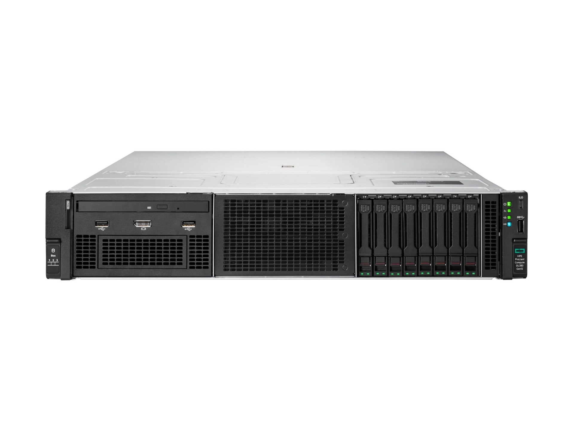 Servidor HPE ProLiant Compute DL380 Gen12, Intel Xeon 6505P 12 Núcleos, 64GB DDR5, 16 megabyte, Rack 2U - vista 3