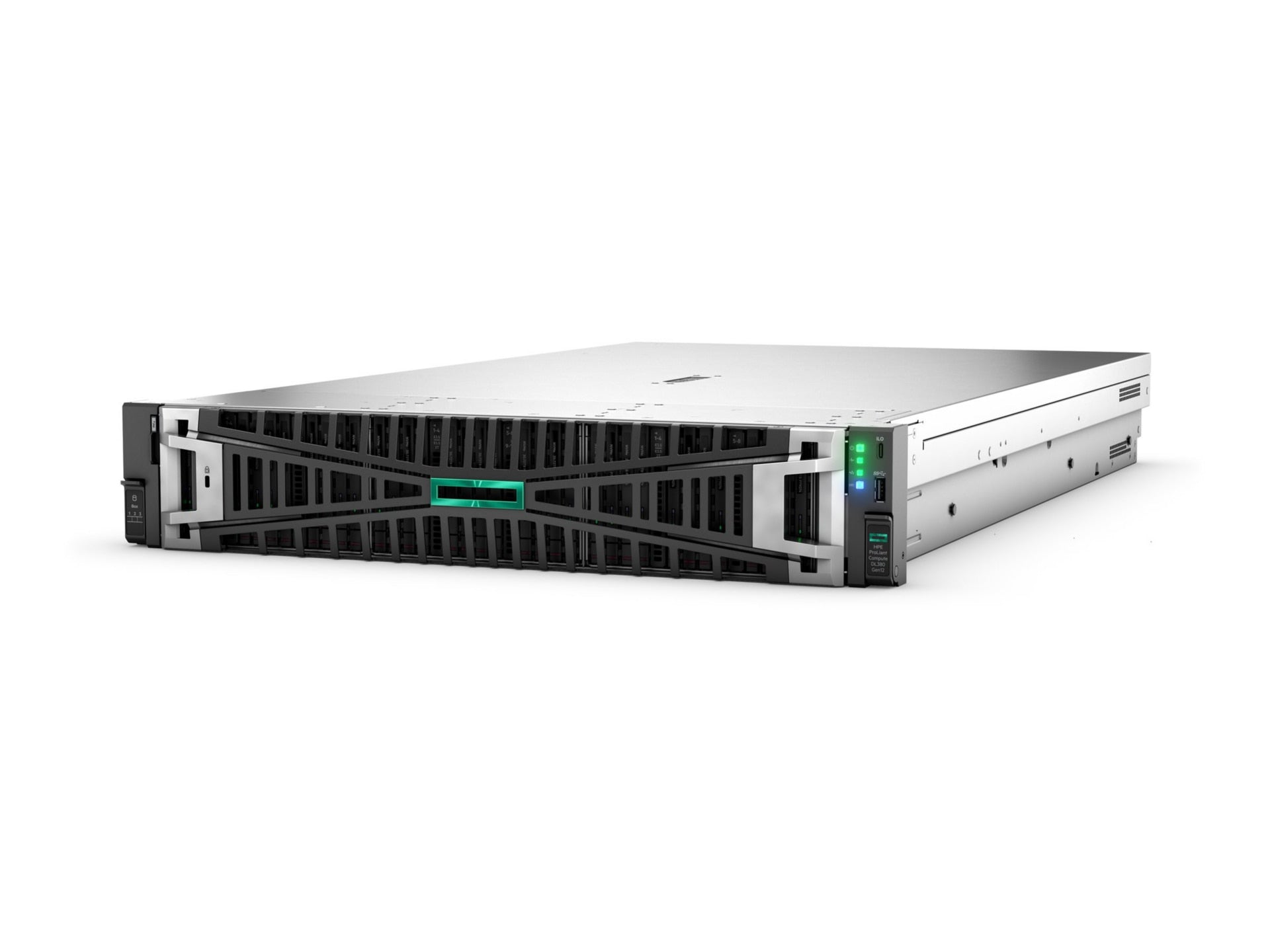 Servidor HPE ProLiant Compute DL380 Gen12, Intel Xeon 6515P 12 Núcleos, 64GB DDR5, SSD 2 x 480 GB, Rack 2U - vista 1