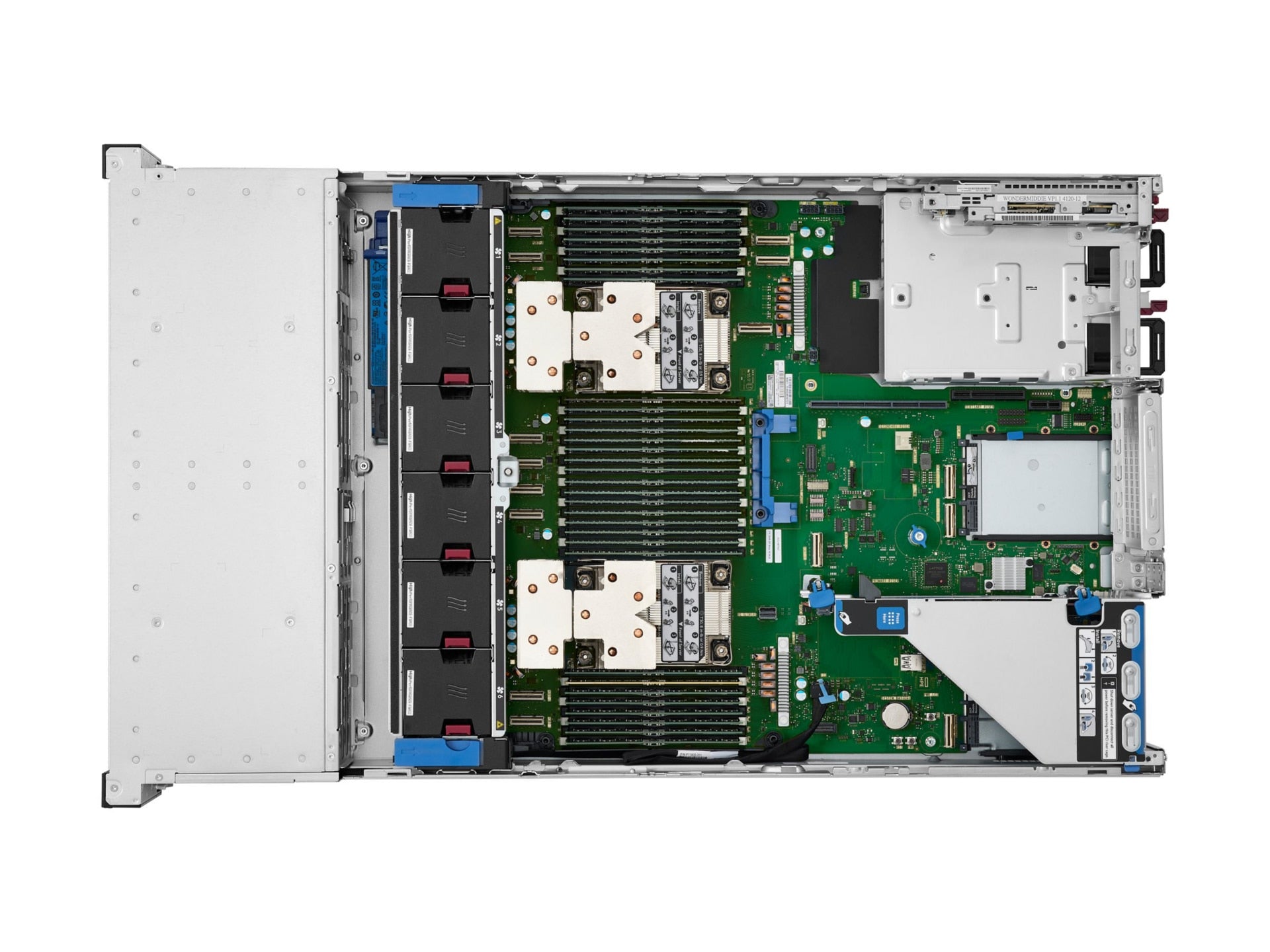 Servidor HPE ProLiant Compute DL380 Gen12, Intel Xeon 6515P 12 Núcleos, 64GB DDR5, SSD 2 x 480 GB, Rack 2U - vista 6