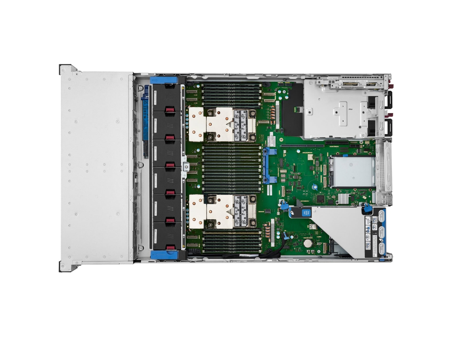 Servidor HPE ProLiant Compute DL380 Gen12, Intel Xeon 6515P 12 Núcleos, 64GB DDR5, SSD 2 x 480 GB, Rack 2U - vista 7