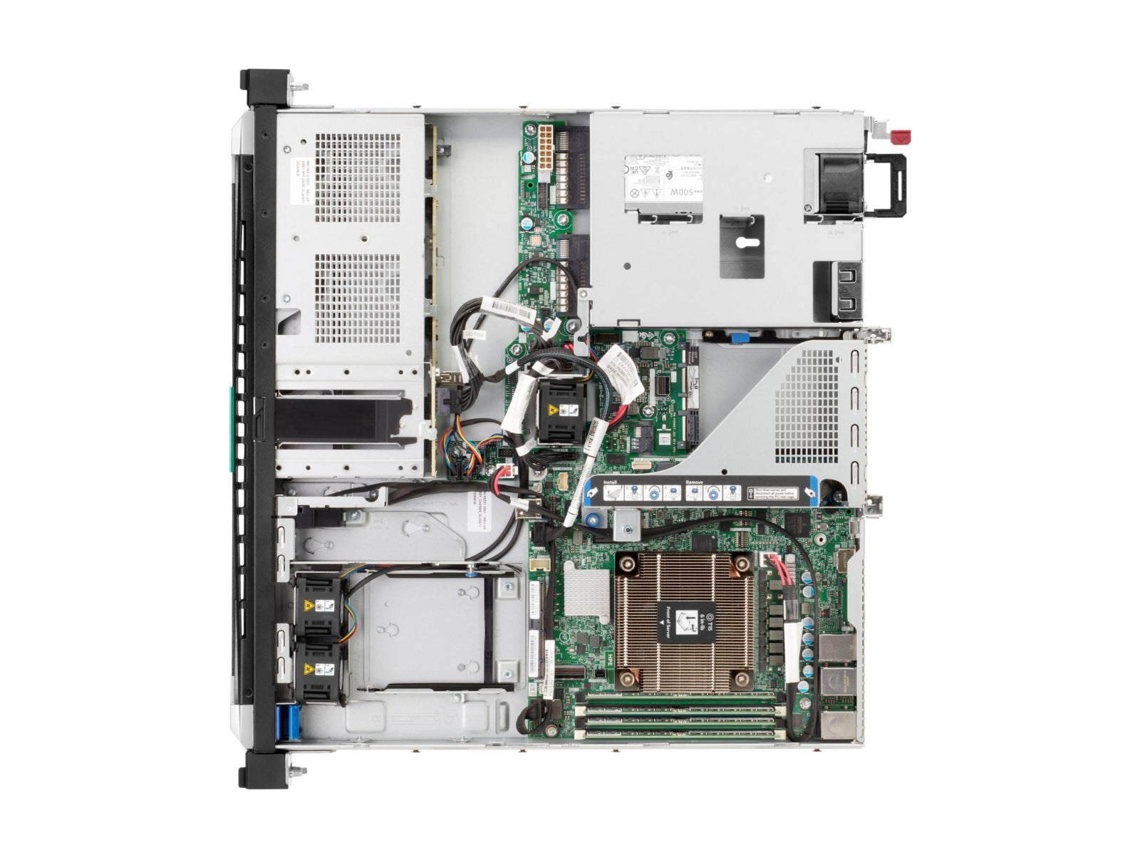 Servidor HPE ProLiant DL20 Gen11, Intel Xeon 6325P 4 Núcleos, 16GB DDR5, HDD 2 x 1TB, Rack 1U - vista 4