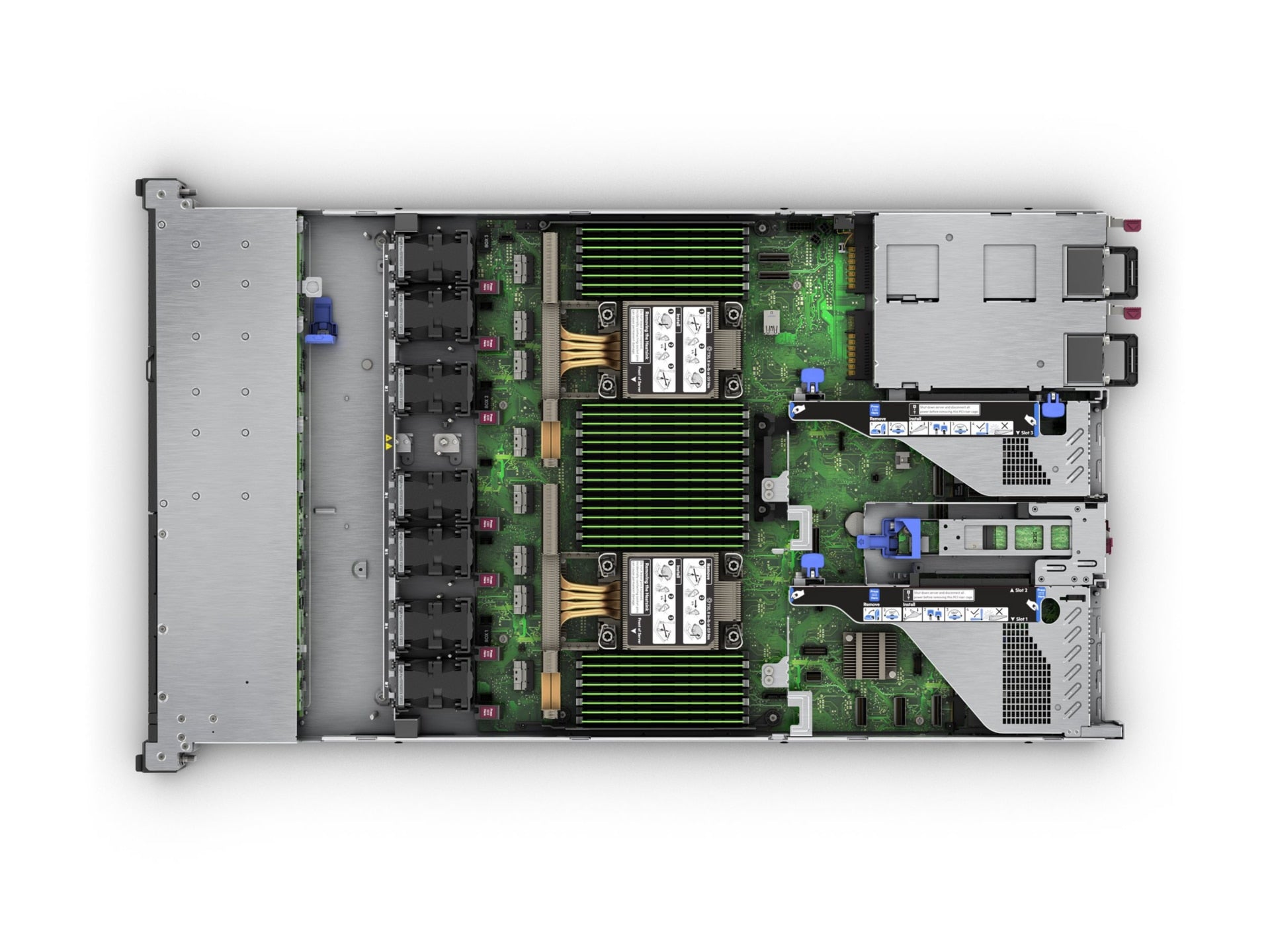 Servidor HPE ProLiant DL360 Gen11 Network Choice, Intel Xeon Silver 4514Y 16 Núcleos, 128GB DDR5, HDD 2 x 1.2T - vista 2